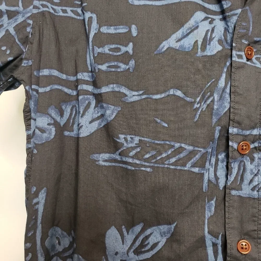 J. Crew Secret Wash Batik Button Up Size Small